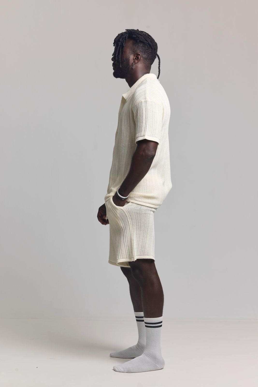 The Raw Ivory Cord-Set