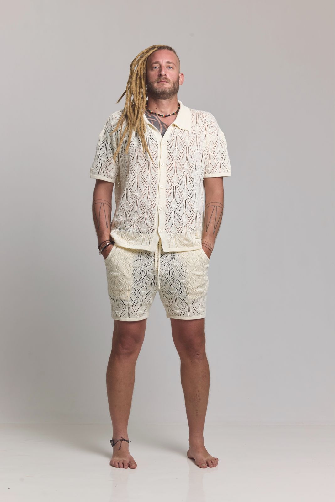 Button Down Meridian Resort Weave 2 piece 