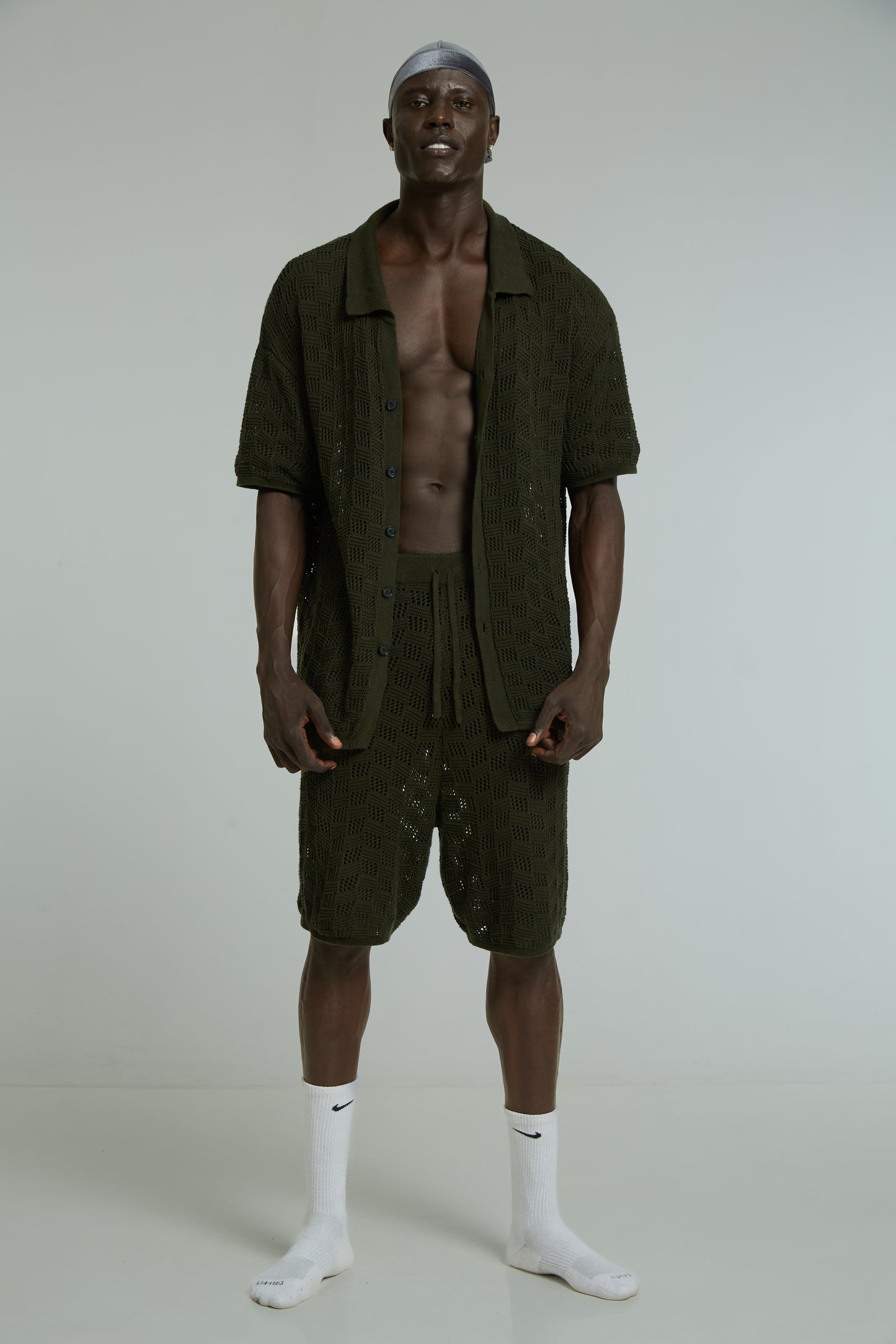 Olive Meridian Knit Set