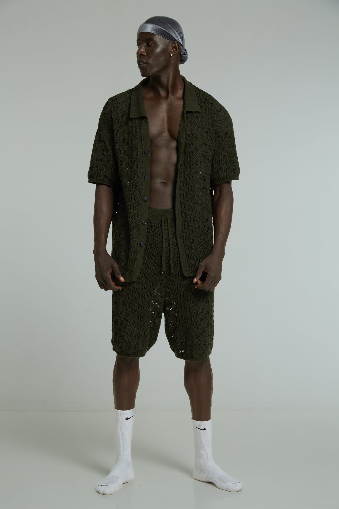 Olive Meridian Knit Set
