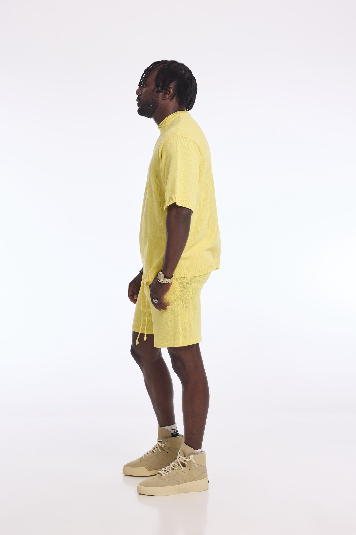 Raw Ivory Corded Co-Ord Set