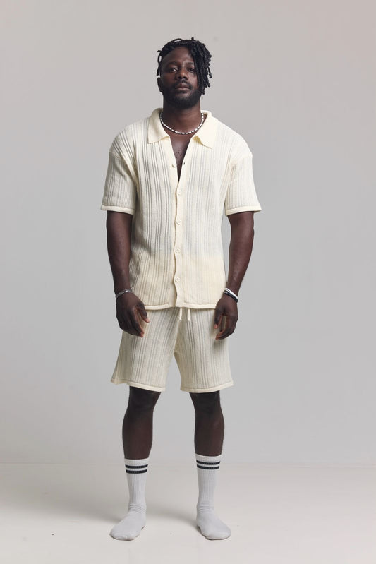 The Raw Ivory Cord-Set